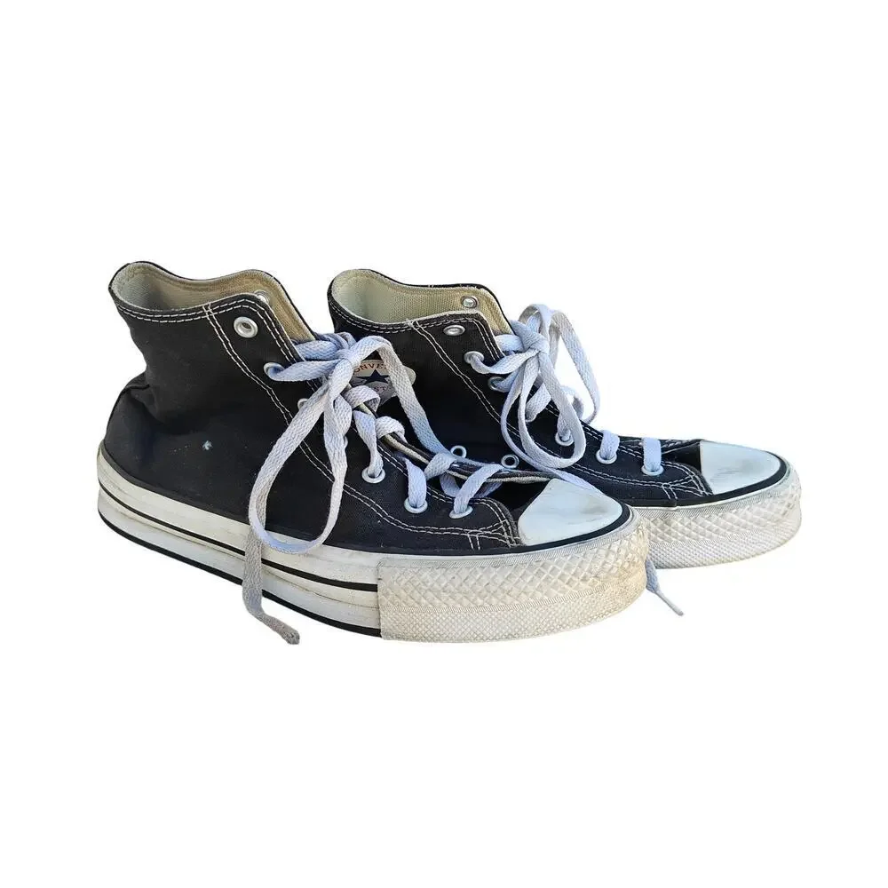 Converse Chuck Taylor All Star Black High Top Sneakers US 5